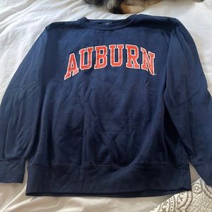 Navy Auburn Crewneck